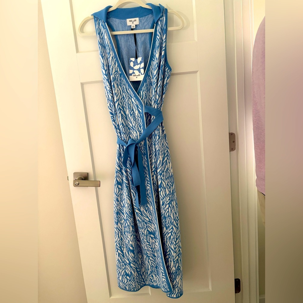 Midi Wrap Dress NWT